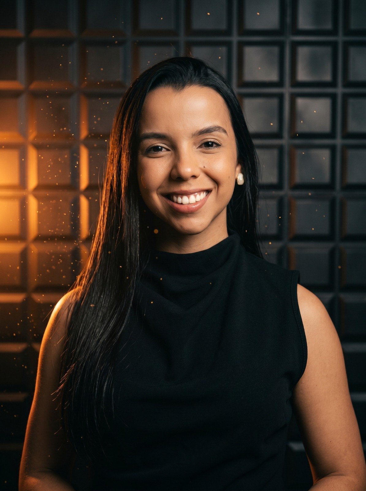 Integrante da equipe da Agência Izzy